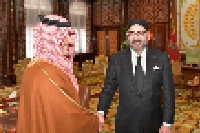 استقبال الملك محمد السادس لوزير الداخلية السعودي